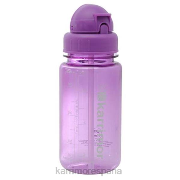 accesorios Karrimor botella de agua tritan 350ml púrpura unisexo L60N217